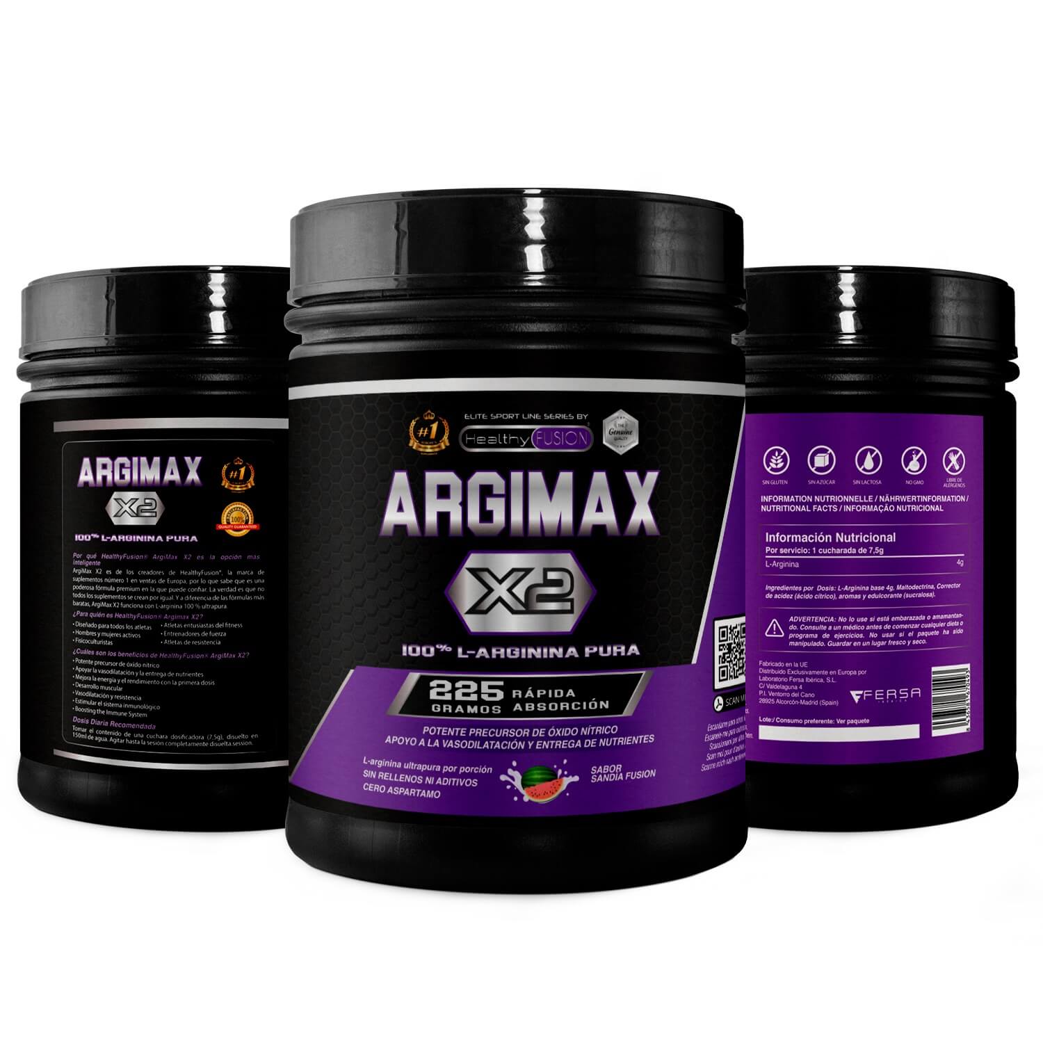 Healthy Fusion - Argimax contenido
