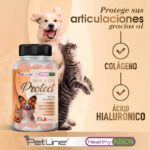 Hair & Coat Protect | Colágeno y Ácido Hialurónico para perros y gatos | 50u