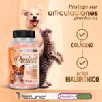 Hair & Coat Protect | Colágeno y Ácido Hialurónico para perros y gatos | 50u