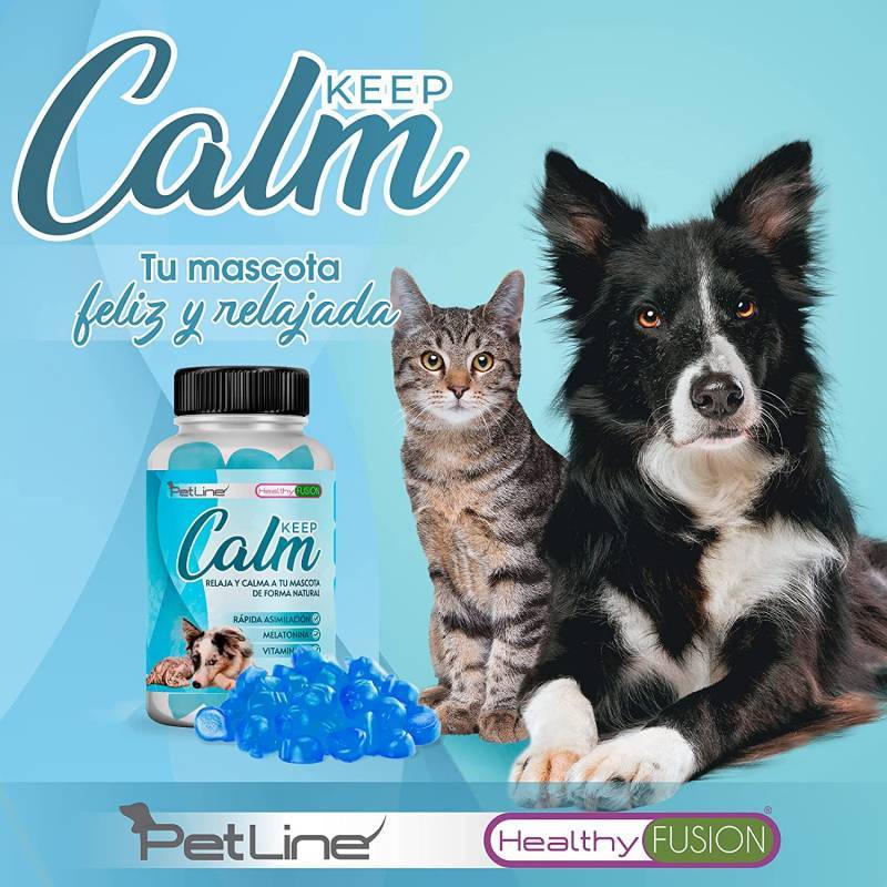 Keep Calm | Relajante Natural para perros y gatos |60u