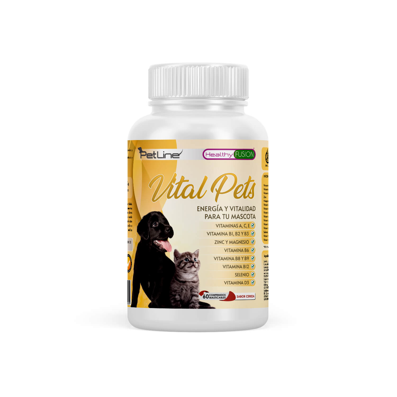 VitalPets - Potente Complejo multivitamínico para Perros y Gatos