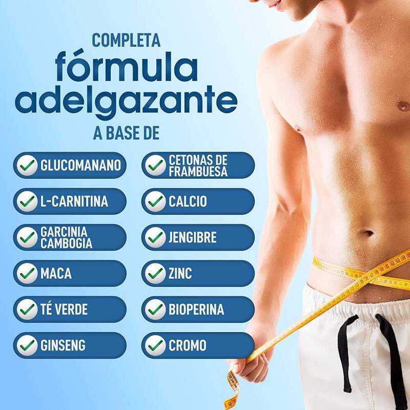 Healthy Fusion  Adelgazante quemagrasas para hombres