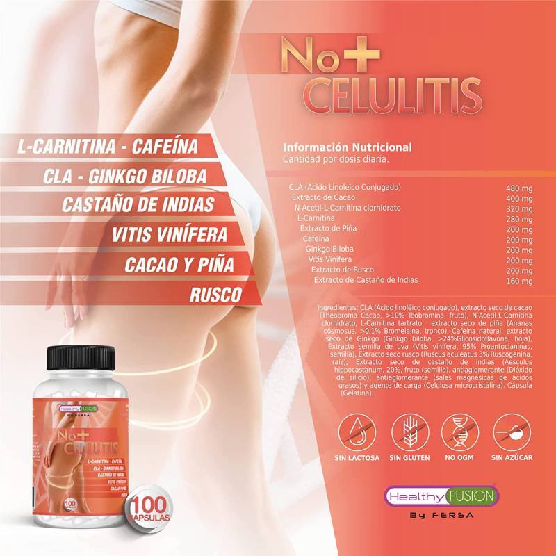 No + Celulitis Cápsulas