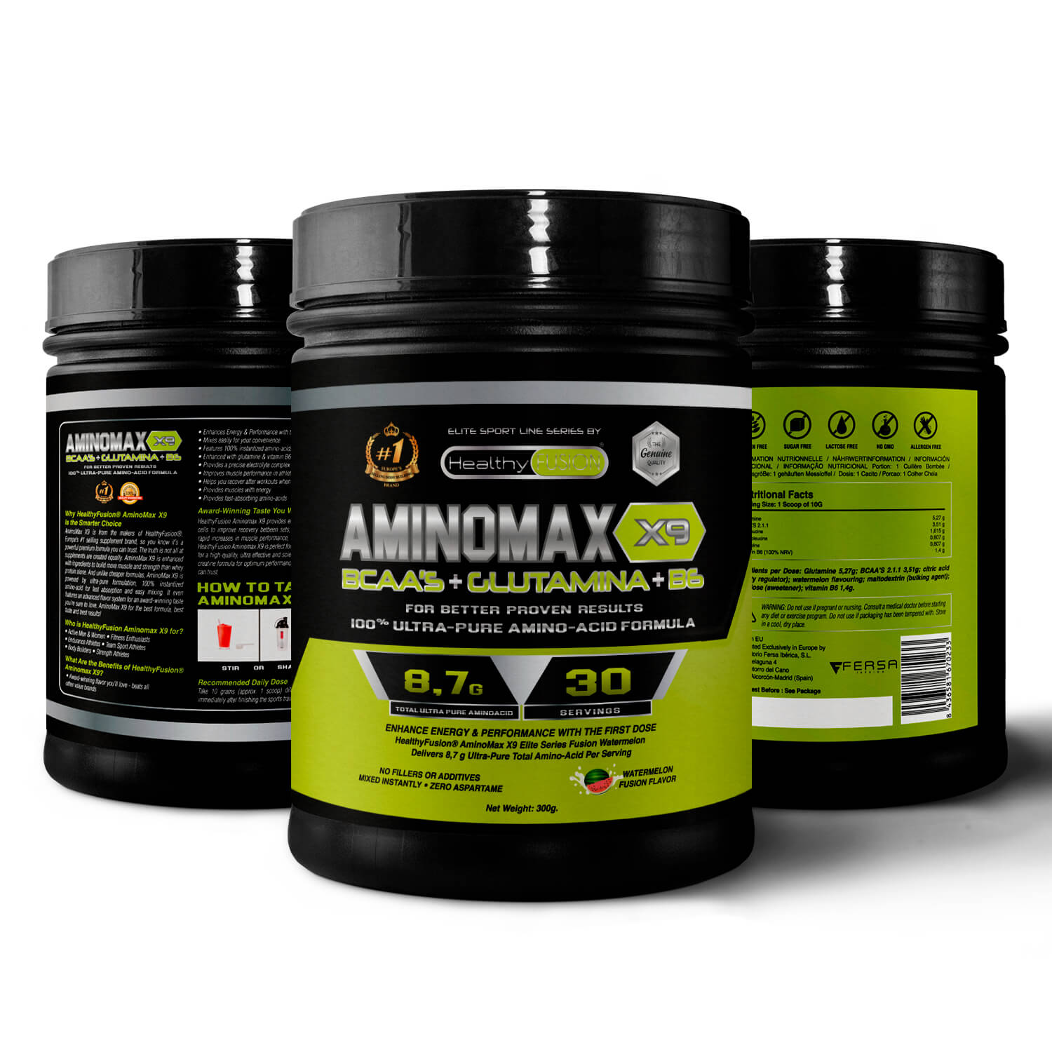 Healthy Fusion - Aminomax contenido