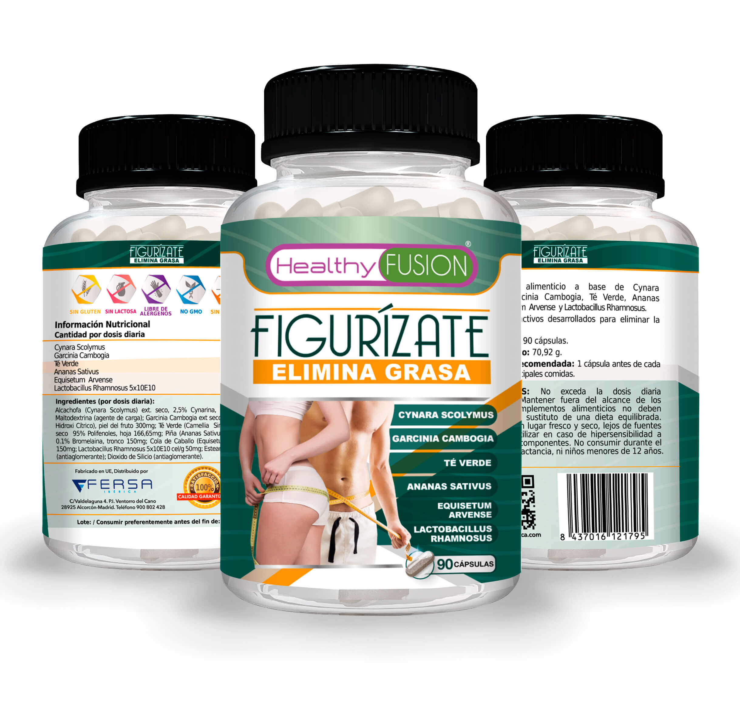 Healthy Fusion | Adelgazante quemagrasas para mujeres