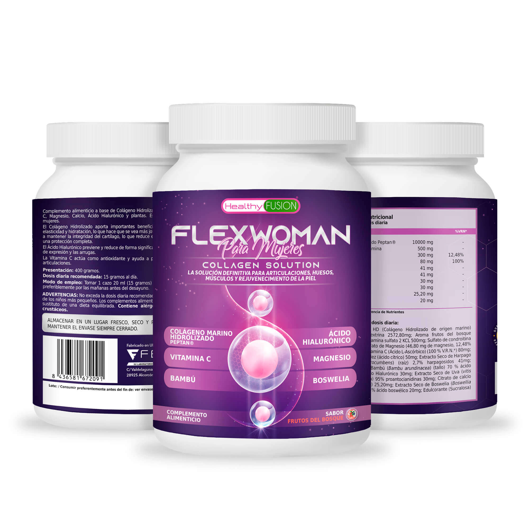 Healthy Fusion - FlexWoman Mujeres contenido