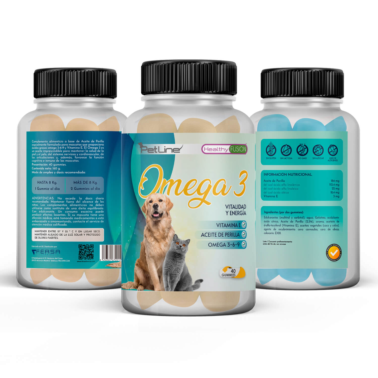 Omega3 - Omega 3, 6, 9 para Perros y Gatos contenido