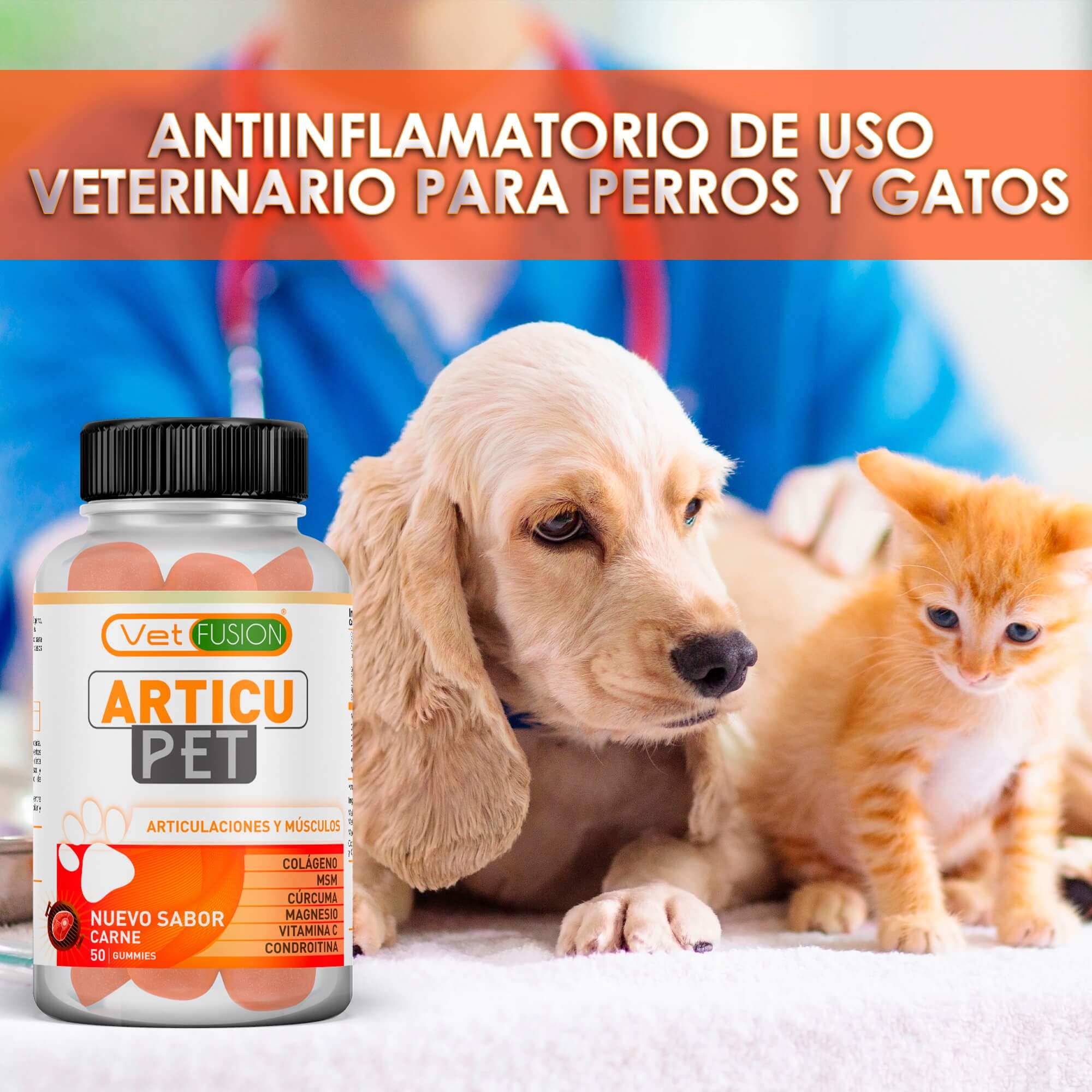 Articupet antiinflamatorio mascotas
